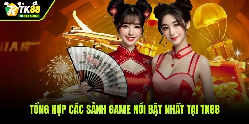 Kho trò chơi giải trí đa dạng và đẳng cấp tại TK88